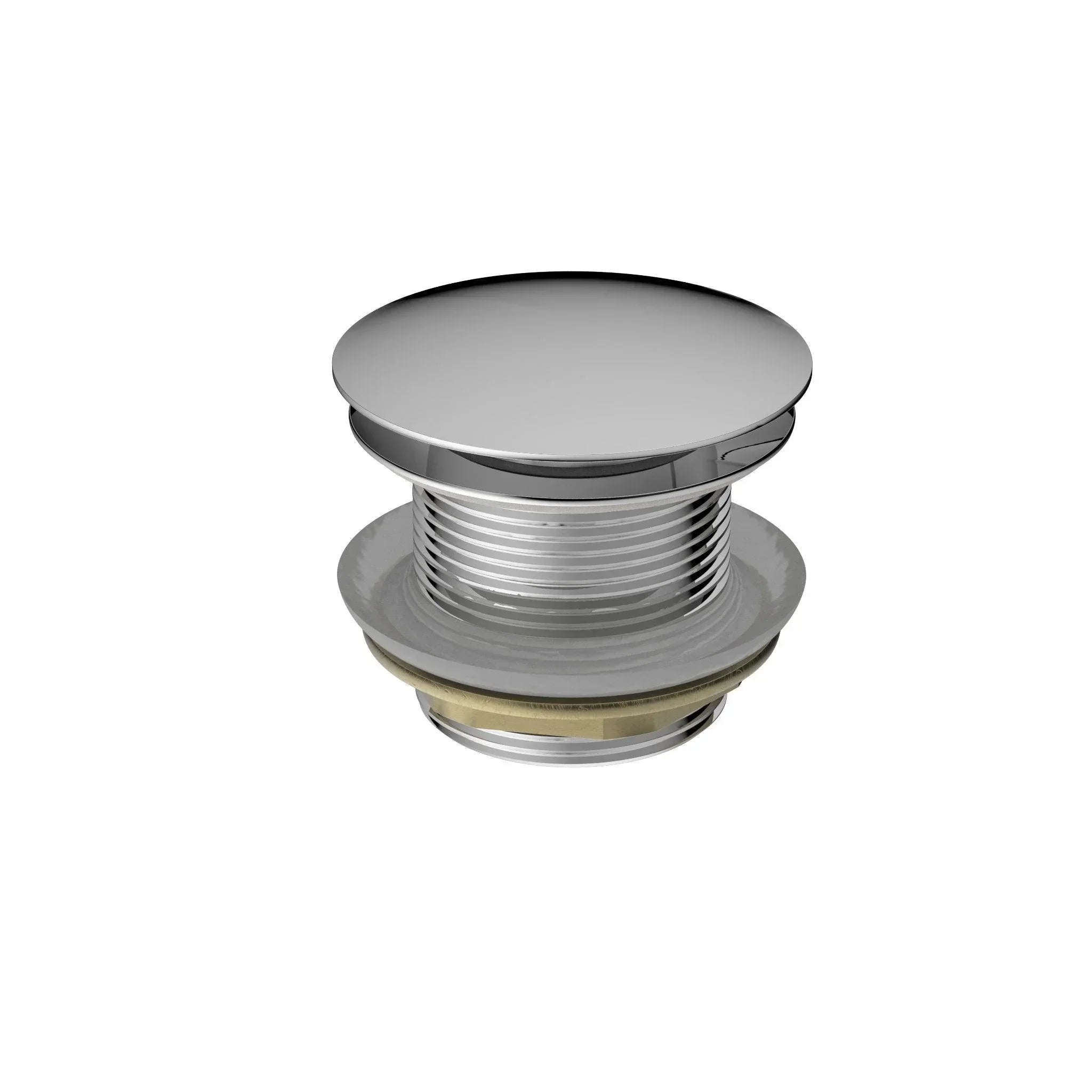 NERO 40MM BATH POP-UP PLUG WITH REMOVABLE WASTE NO OVERFLOW CHROME - Ideal Bathroom CentreNRA707CH
