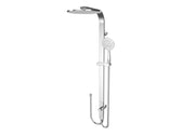 NERO ASTRA RAIN ROUND TWIN SHOWERDOUBLE HOSE CHROME - Ideal Bathroom CentreNR281305bCH