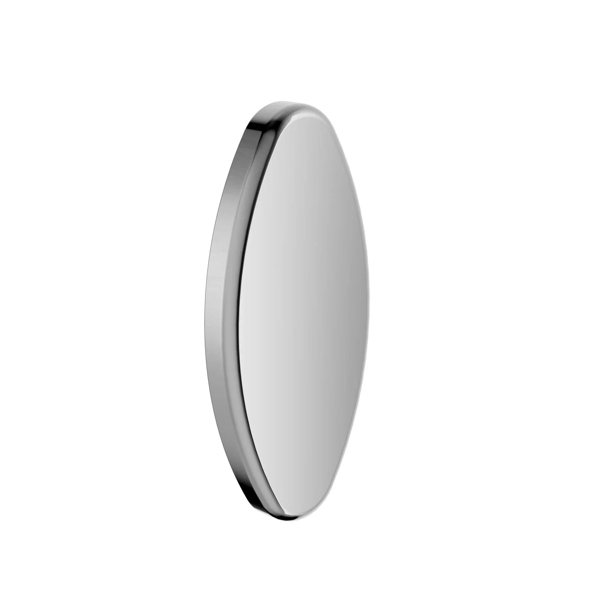 NERO BACKREST REMOVEABLE WALL COVER PLATE CHROME - Ideal Bathroom CentreNRCR0005CH