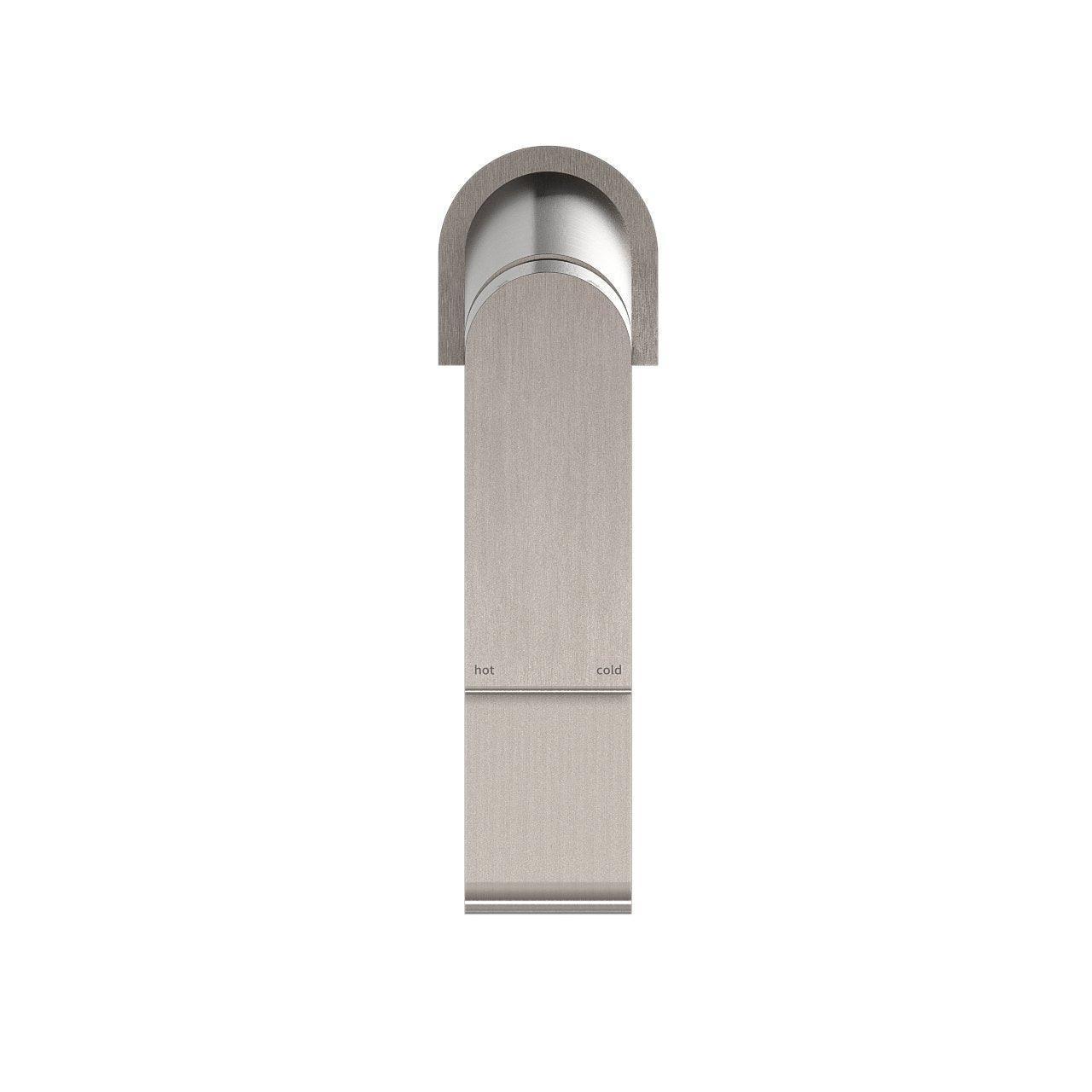 NERO BIANCA BASIN MIXER BRUSHED NICKEL - Ideal Bathroom CentreNR321501BN
