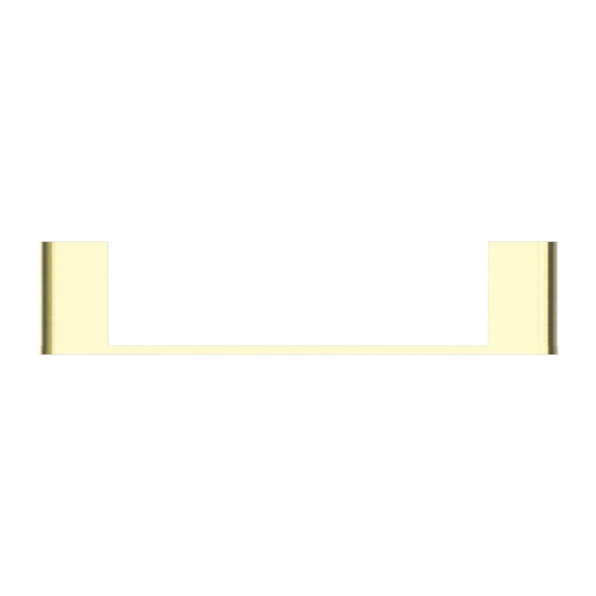 NERO BIANCA HAND TOWEL RAIL BRUSHED GOLD - Ideal Bathroom CentreNR9080BG
