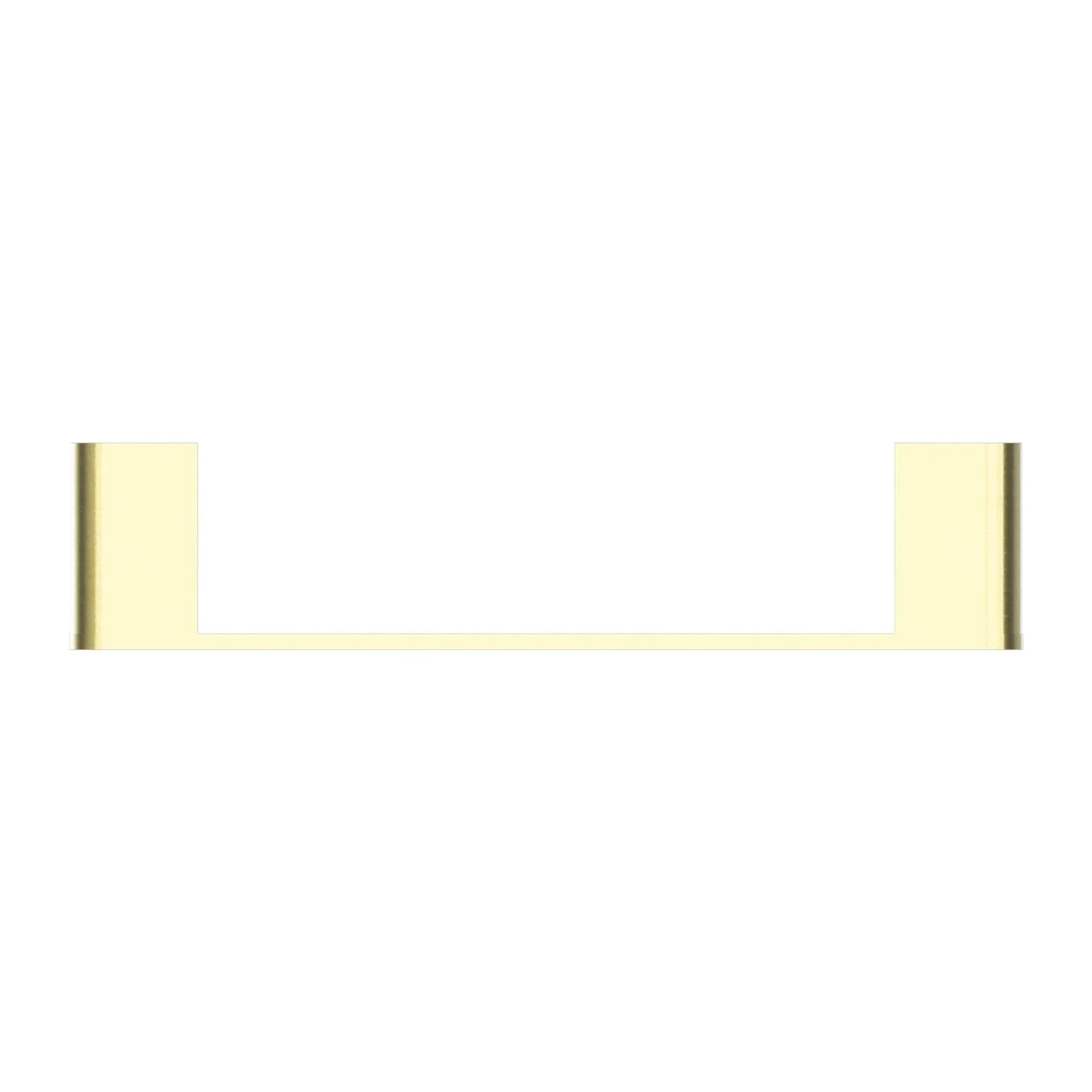 NERO BIANCA HAND TOWEL RAIL BRUSHED GOLD - Ideal Bathroom CentreNR9080BG
