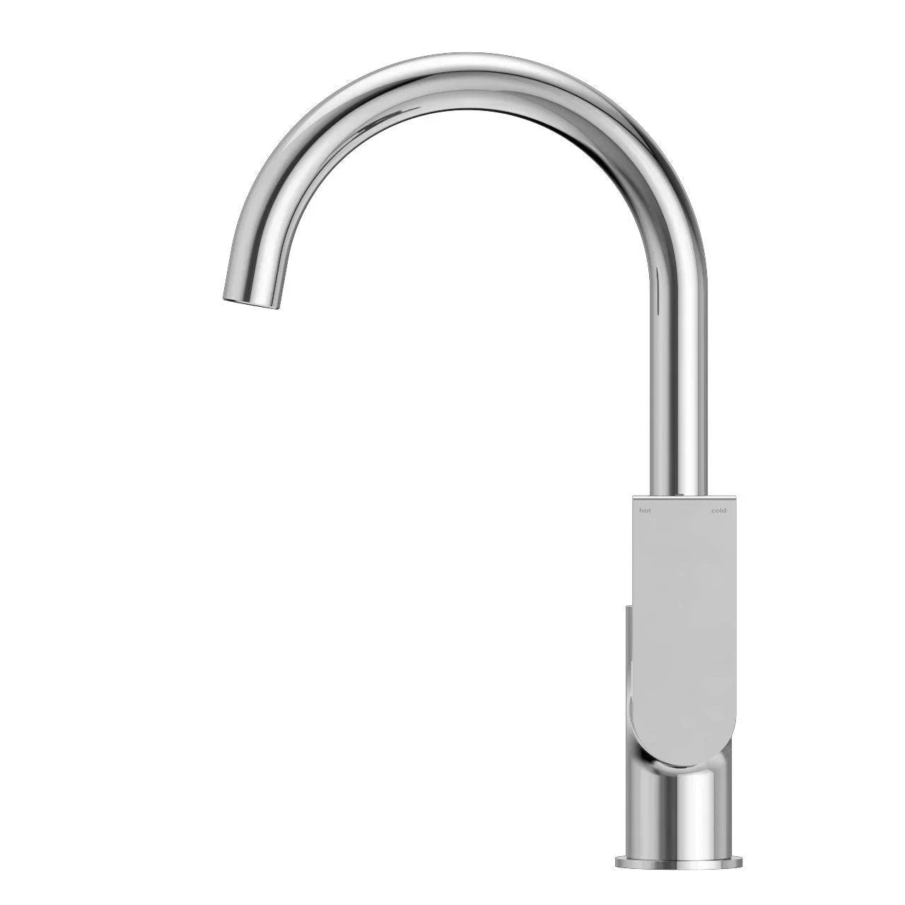 NERO BIANCA KTICHEN MIXER GOOSENECK SPOUT CHROME - Ideal Bathroom CentreNR321506CH