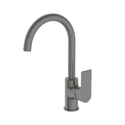 NERO BIANCA KTICHEN MIXER GOOSENECK SPOUT GUN METAL - Ideal Bathroom CentreNR321506GM