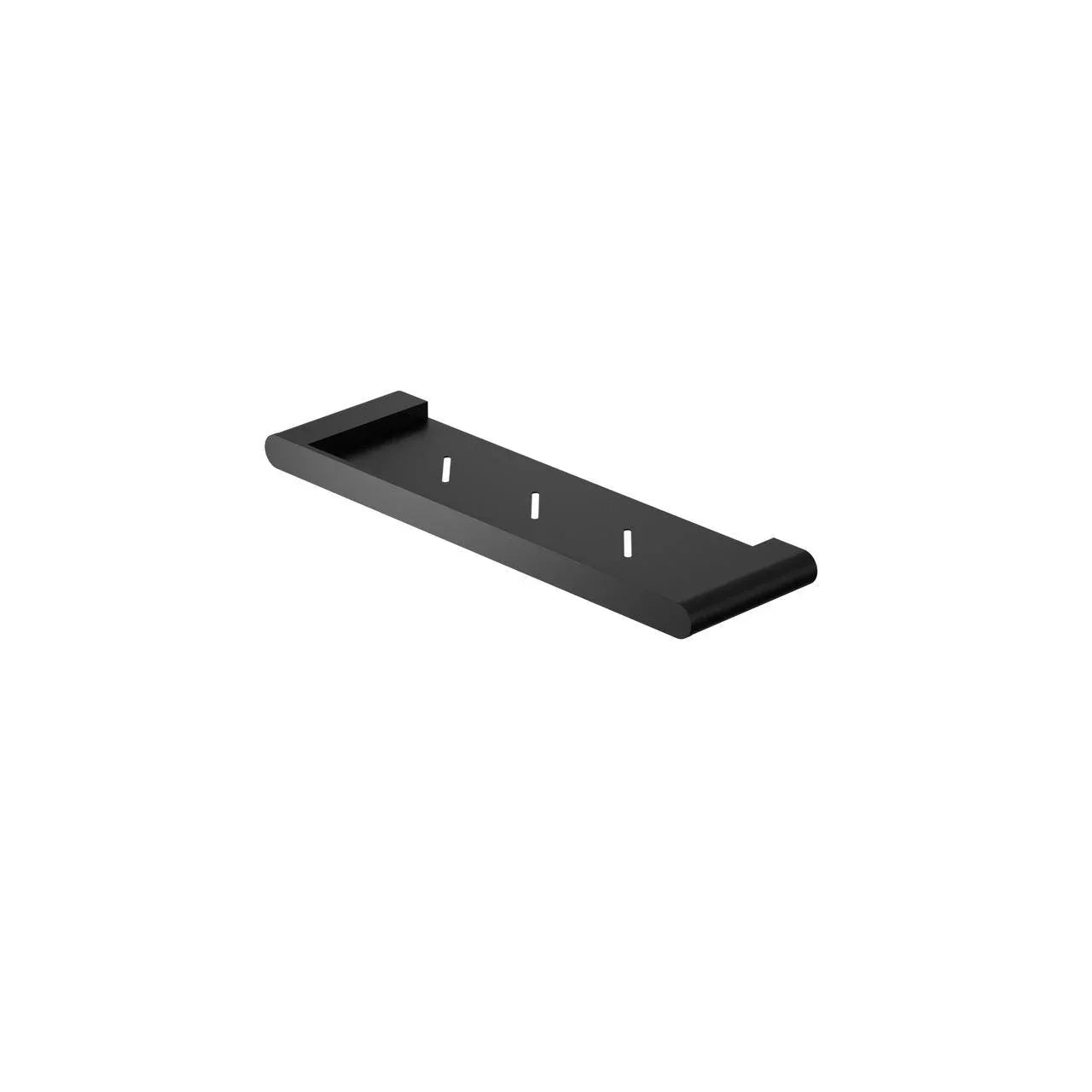 NERO BIANCA METAL SHOWER SHELF MATTE BLACK - Ideal Bathroom CentreNR9087aMB