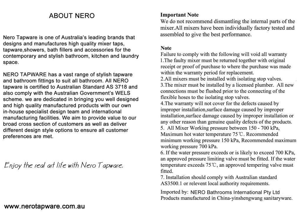 NERO BIANCA SENSOR TAP CHROME - Ideal Bathroom CentreNR403CH