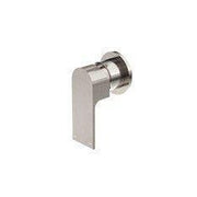 NERO BIANCA SHOWER MIXER 80MM PLATE BRUSHED NICKEL - Ideal Bathroom CentreNR321511DBN