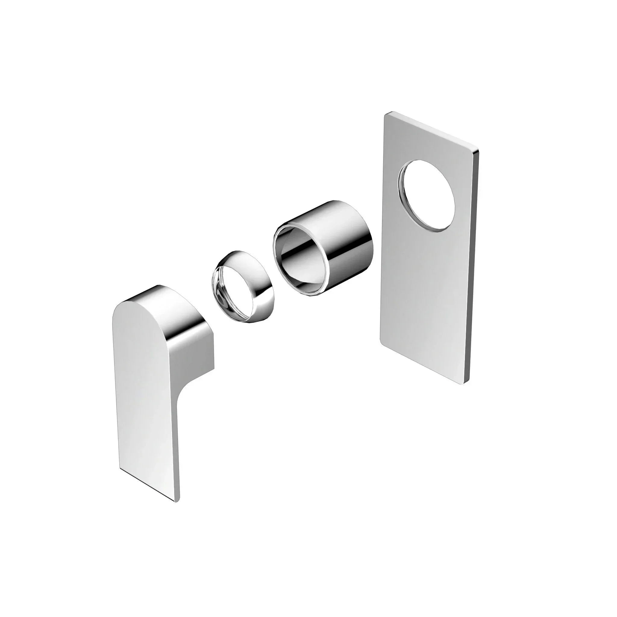 NERO BIANCA SHOWER MIXER TRIM KITS ONLY CHROME - Ideal Bathroom CentreNR321511TCH