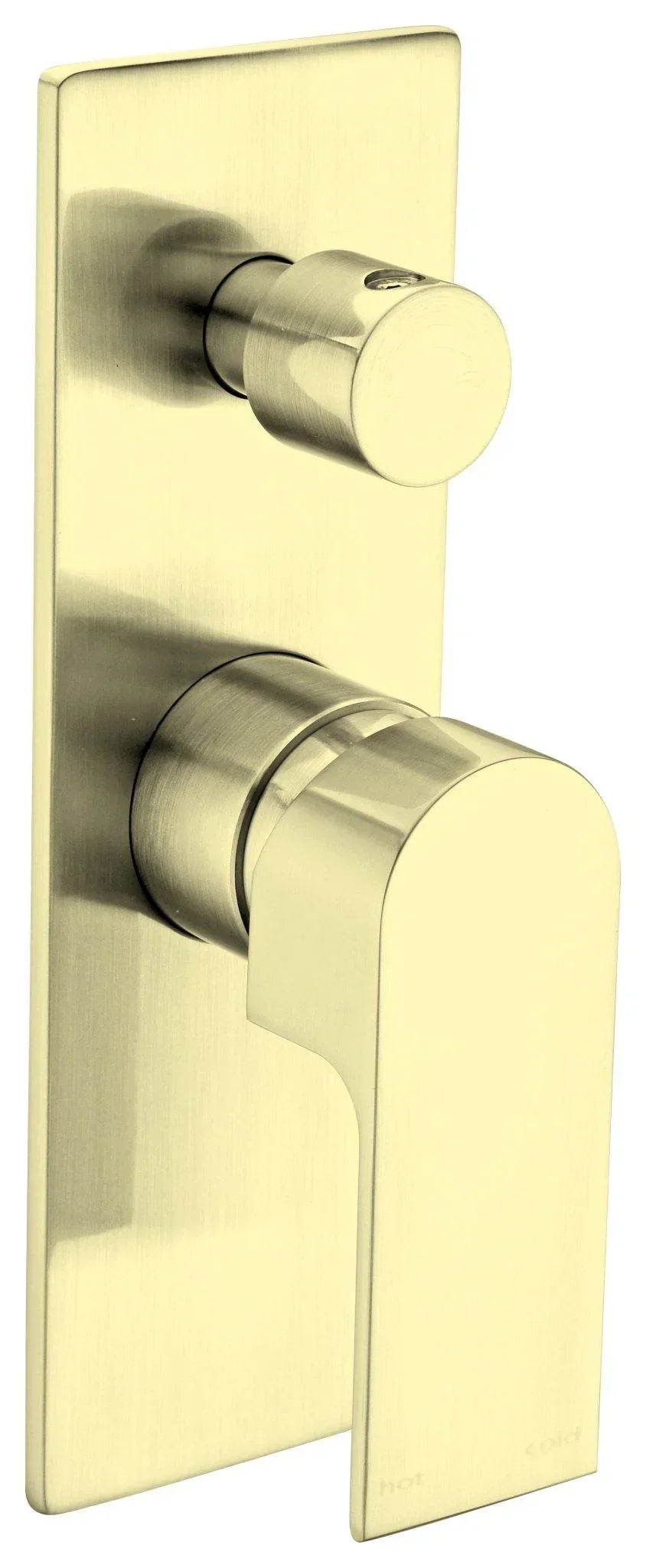 NERO BIANCA SHOWER MIXER WITH DIVERTOR BRUSHED GOLD - Ideal Bathroom CentreNR321511ABG
