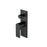 NERO BIANCA SHOWER MIXER WITH DIVERTOR MATTE BLACK - Ideal Bathroom CentreNR321511AMB