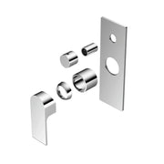 NERO BIANCA SHOWER MIXER WITH DIVERTOR TRIM KITS ONLY CHROME - Ideal Bathroom CentreNR321511ATCH