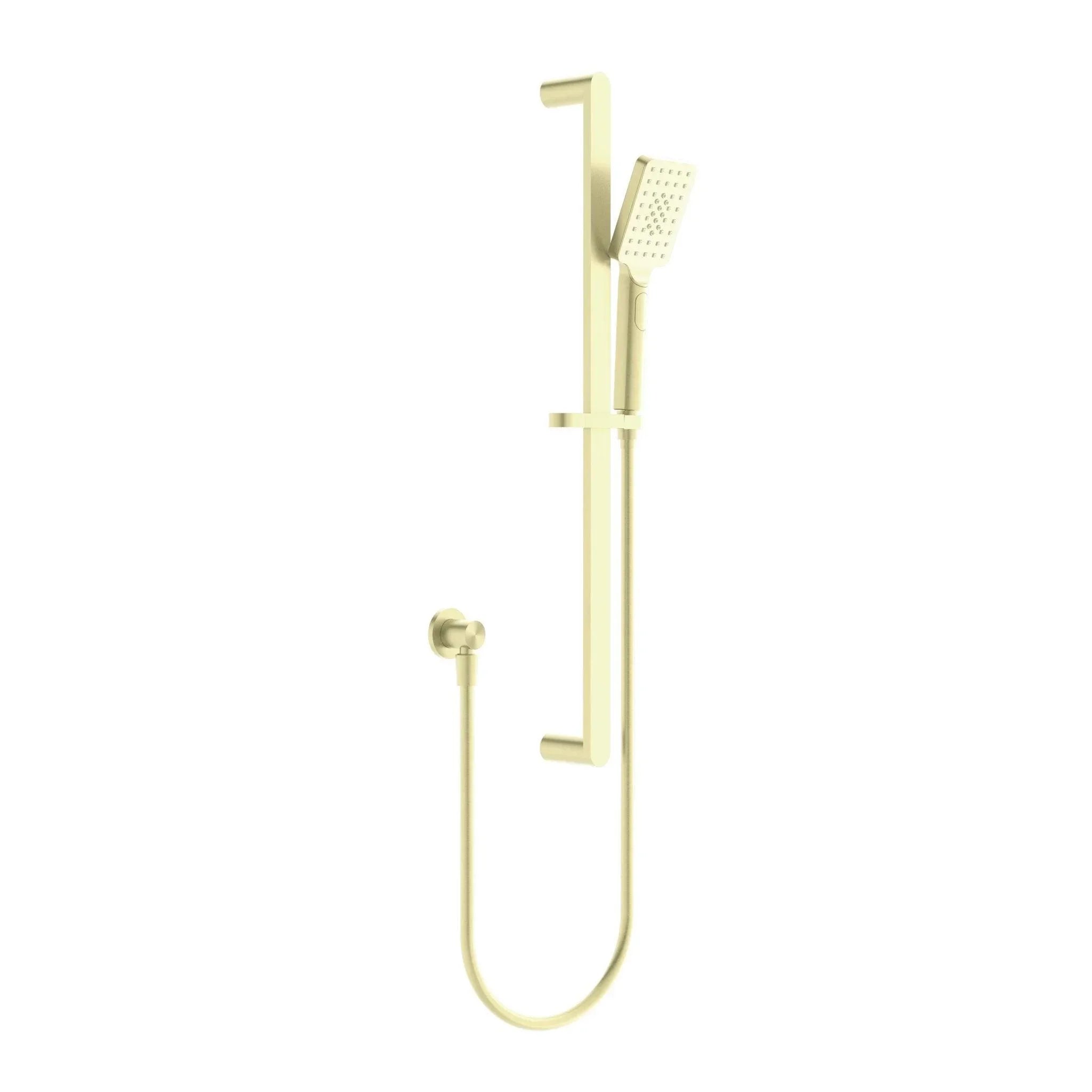 NERO BIANCA SHOWER RAIL BRUSHED GOLD - Ideal Bathroom CentreNR30803BG