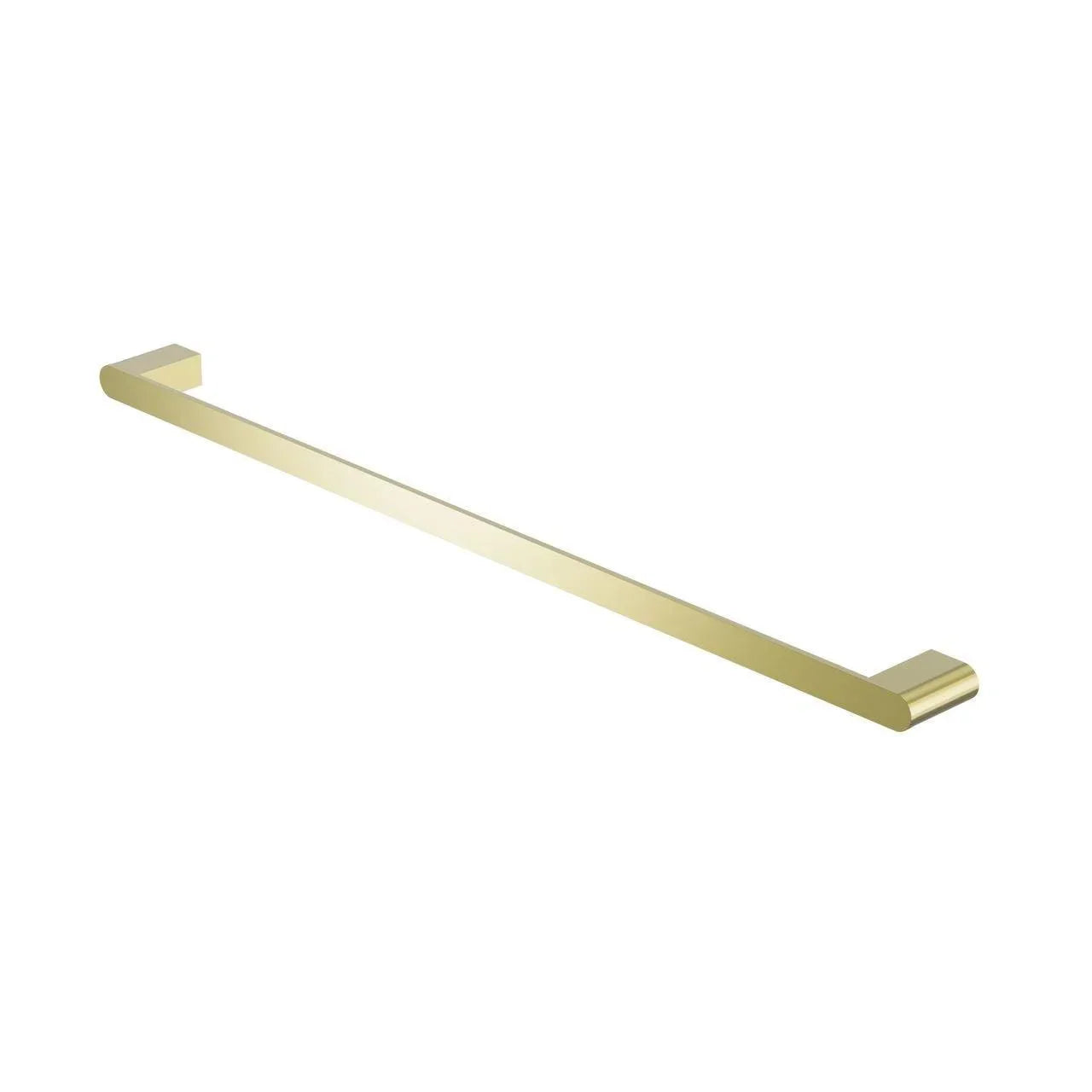 NERO BIANCA SINGLE TOWEL RAIL 800MM BRUSHED GOLD - Ideal Bathroom CentreNR9030BG