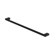 NERO BIANCA SINGLE TOWEL RAIL 800MM MATTE BLACK - Ideal Bathroom CentreNR9030MB