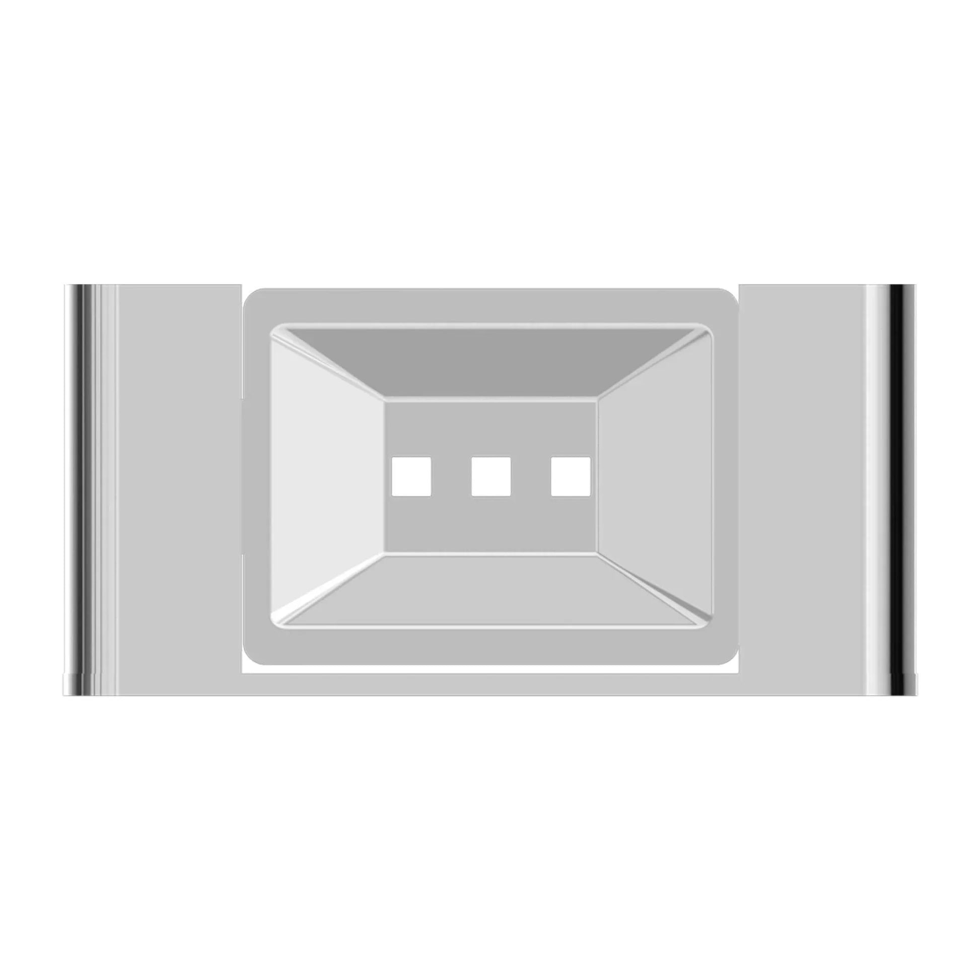 NERO BIANCA SOAP DISH HOLDER CHROME - Ideal Bathroom CentreNR9081CH