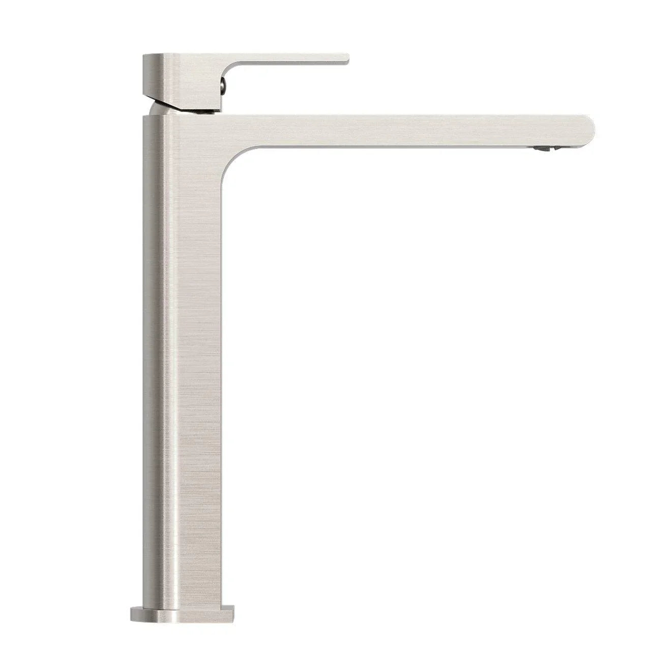 NERO BIANCA TALL BASIN MIXER BRUSHED NICKEL - Ideal Bathroom CentreNR321501aBN