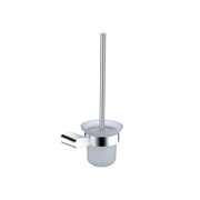 NERO BIANCA TOILET BRUSH HOLDER CHROME - Ideal Bathroom CentreNR9088CH