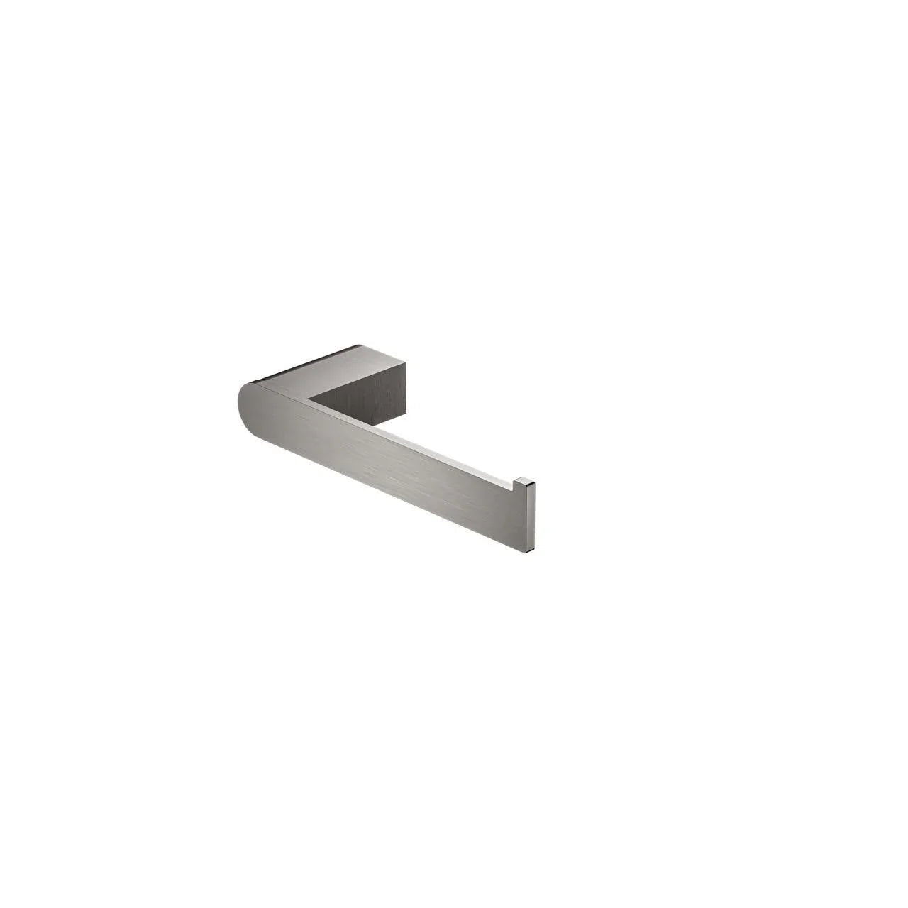NERO BIANCA TOILET ROLL HOLDER BRUSHED NICKEL - Ideal Bathroom CentreNR9086BN