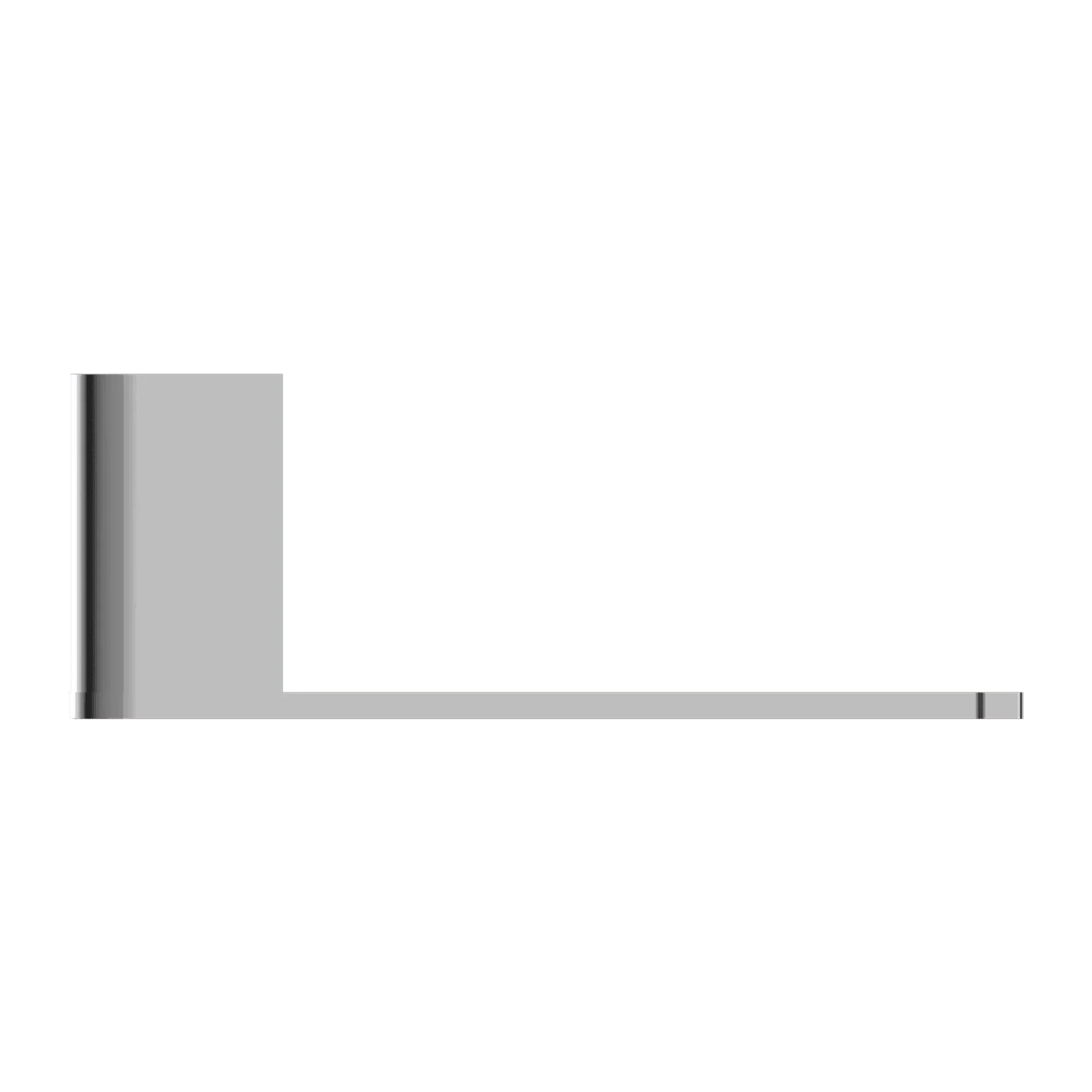 NERO BIANCA TOILET ROLL HOLDER CHROME - Ideal Bathroom CentreNR9086CH