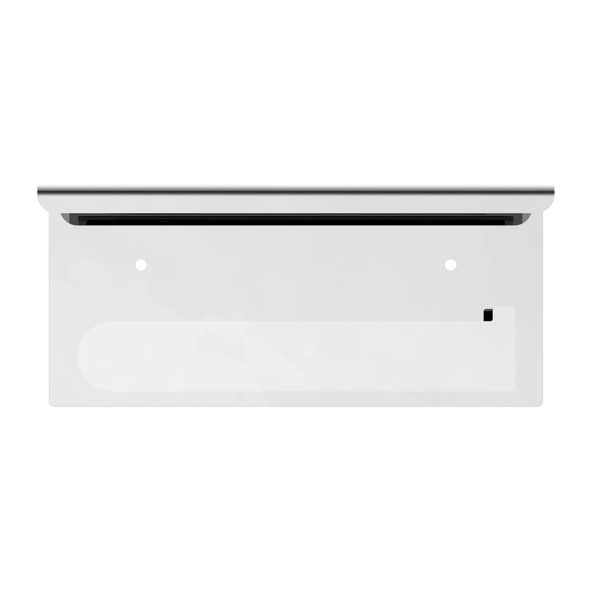 NERO BIANCA TOILET ROLL HOLDER WITH PHONE HOLDER CHROME - Ideal Bathroom CentreNR9086aCH