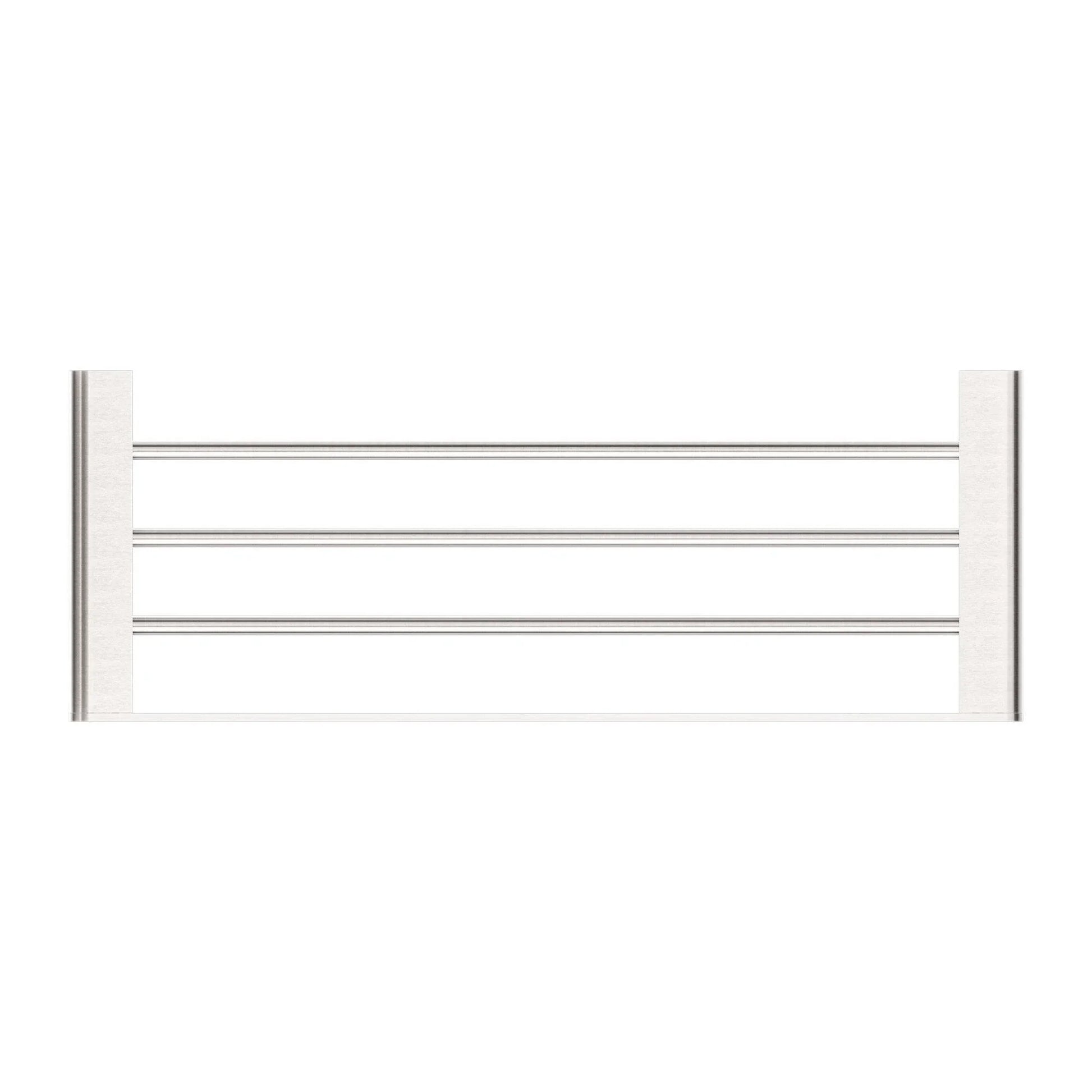 NERO BIANCA TOWEL RACK BRUSHED NICKEL - Ideal Bathroom CentreNR9089BN