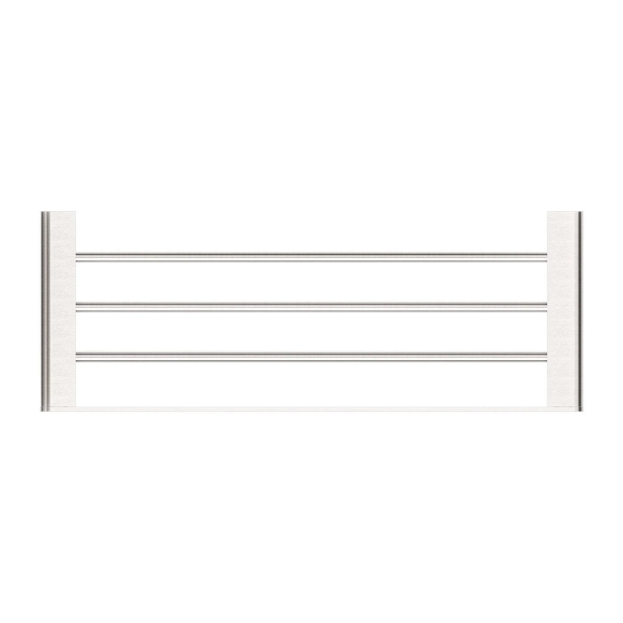 NERO BIANCA TOWEL RACK BRUSHED NICKEL - Ideal Bathroom CentreNR9089BN