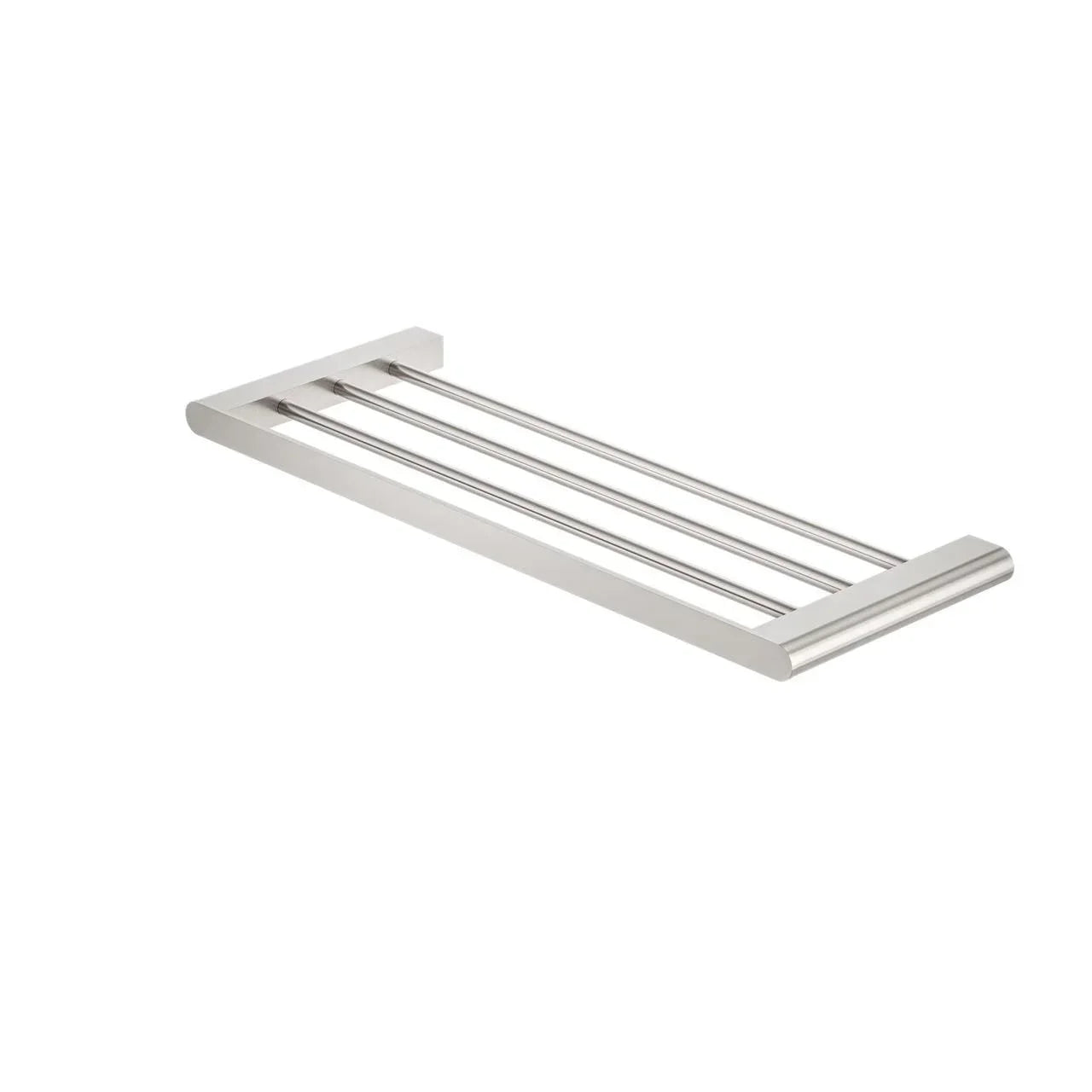 NERO BIANCA TOWEL RACK BRUSHED NICKEL - Ideal Bathroom CentreNR9089BN