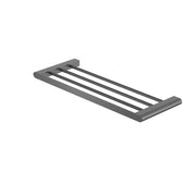 NERO BIANCA TOWEL RACK GUN METAL - Ideal Bathroom CentreNR9089GM