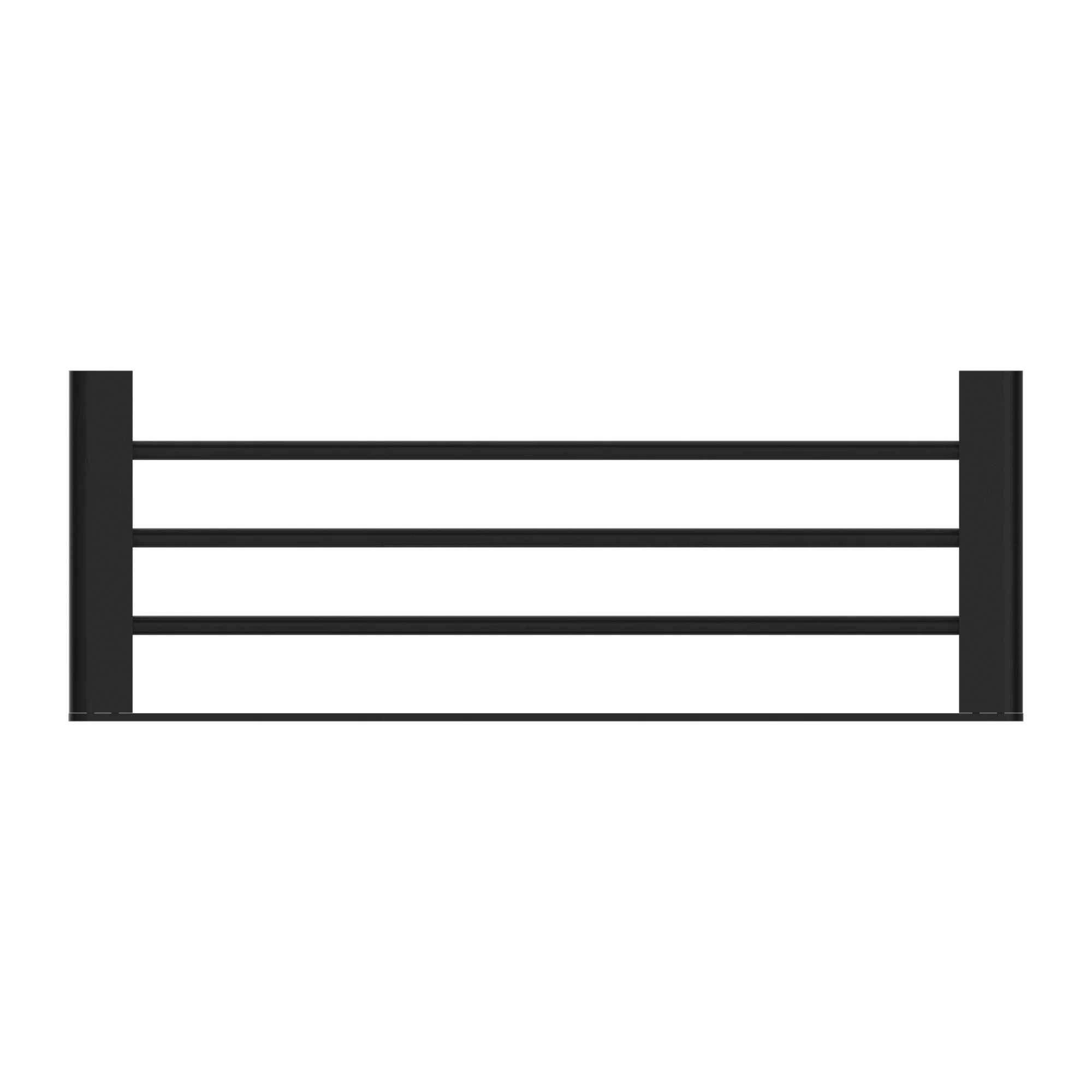 NERO BIANCA TOWEL RACK MATTE BLACK - Ideal Bathroom CentreNR9089MB