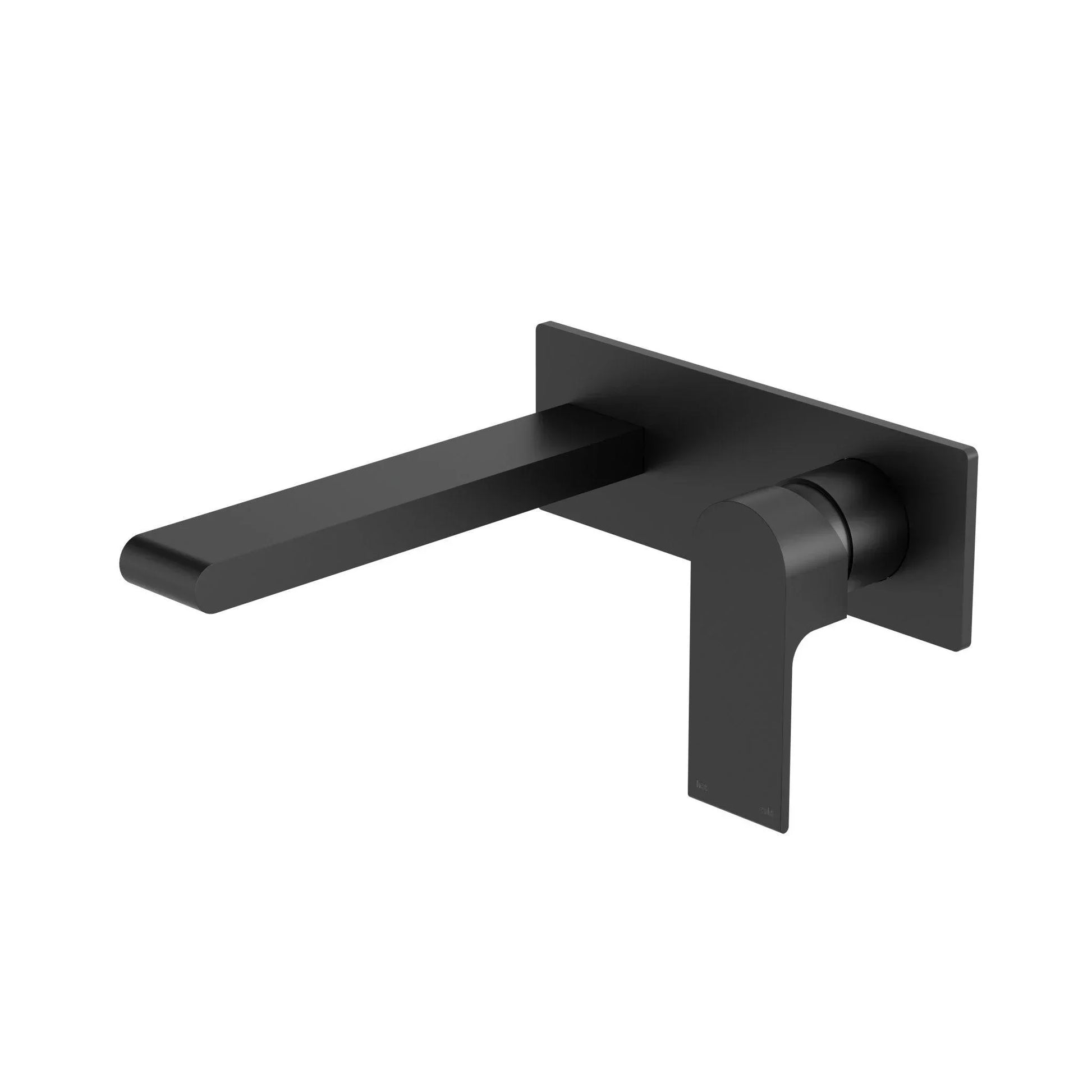NERO BIANCA WALL BASIN/BATH MIXER 187MM MATTE BLACK - Ideal Bathroom CentreNR321510AMB