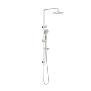 NERO BUILDER PROJECT TWIN SHOWER BRUSHED NICKEL - Ideal Bathroom CentreNR232105cBN