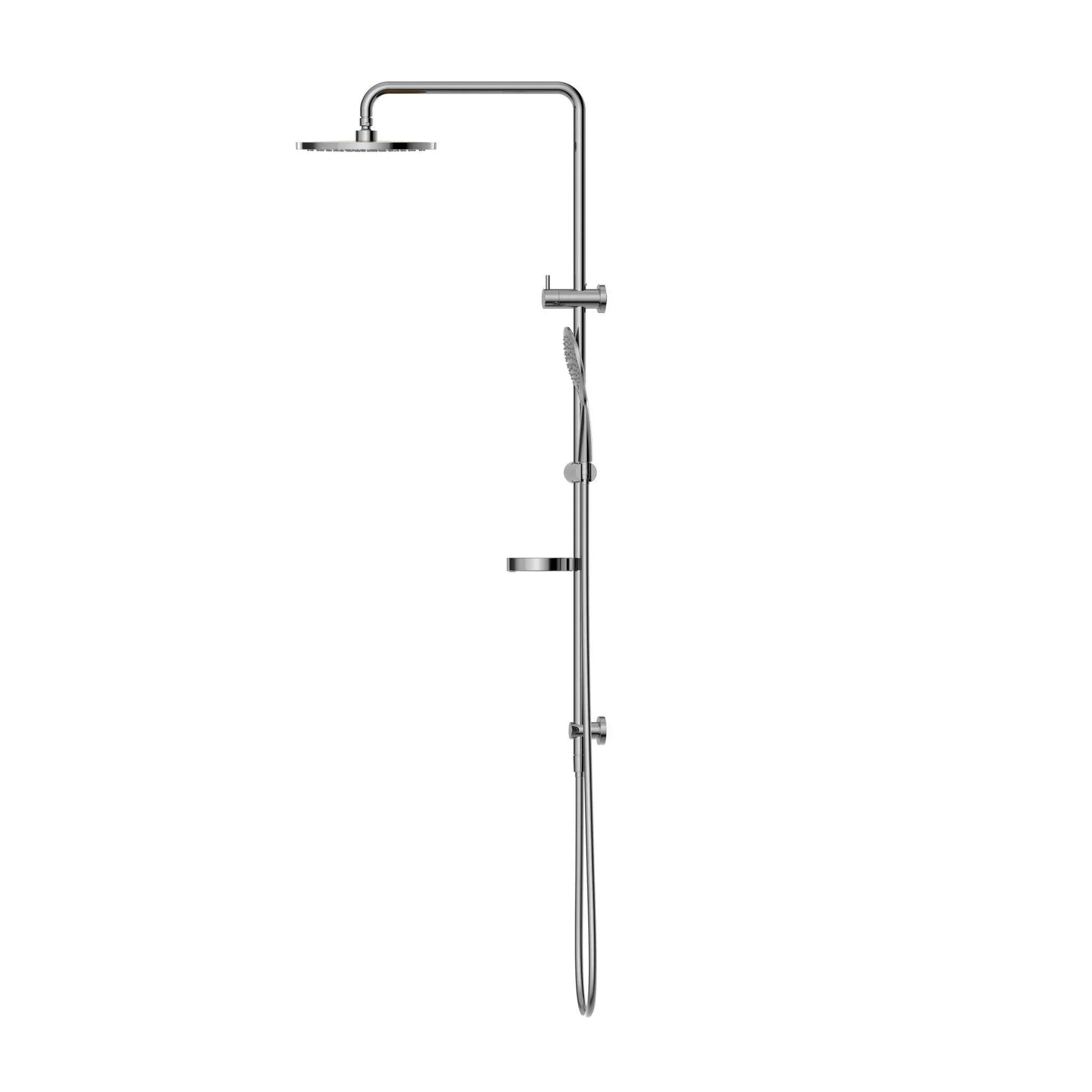 NERO BUILDER PROJECT TWIN SHOWER CHROME - Ideal Bathroom CentreNR232105cCH