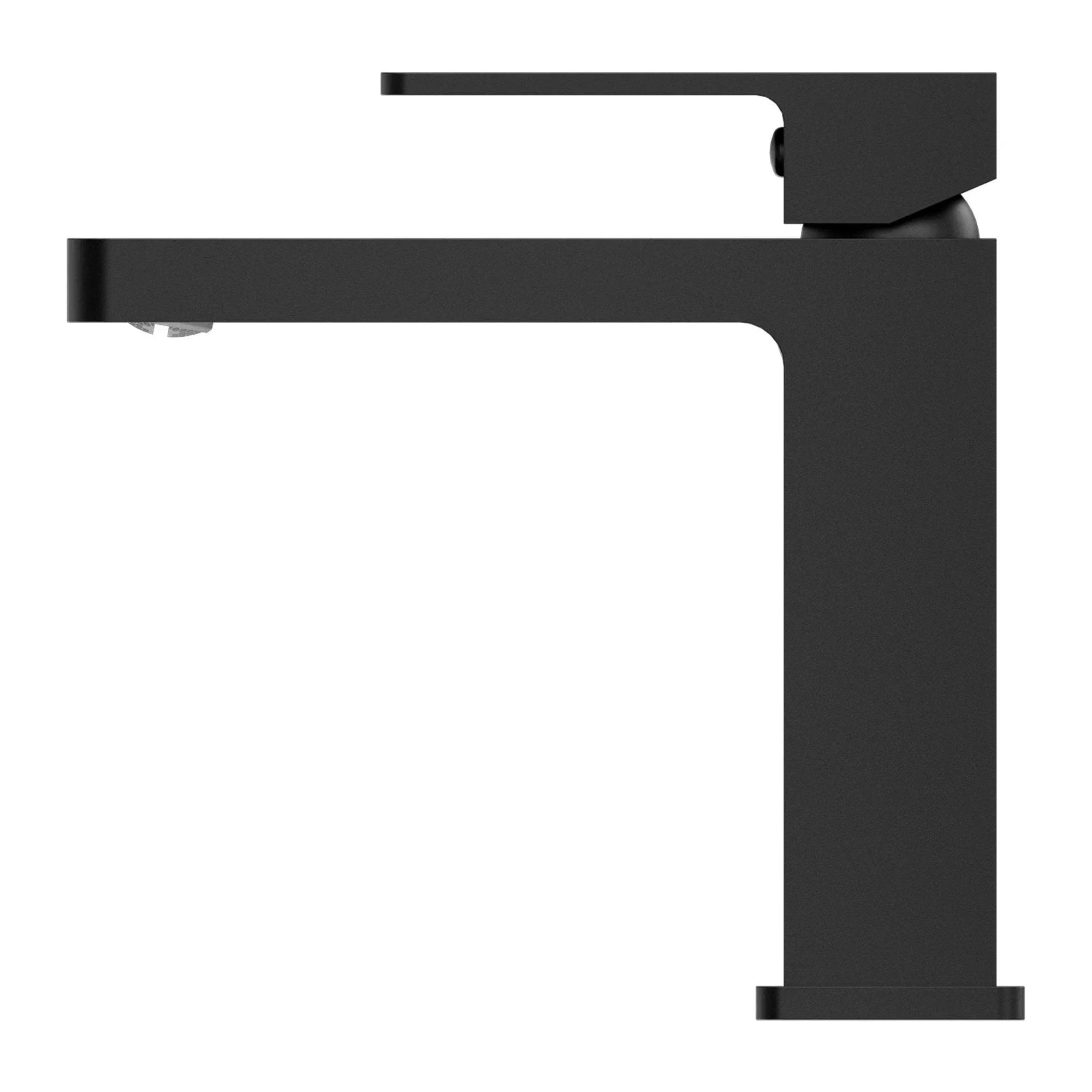 NERO CELIA BASIN MIXER BUILDERS RANGE MATTE BLACK - Ideal Bathroom CentreNR301502MB