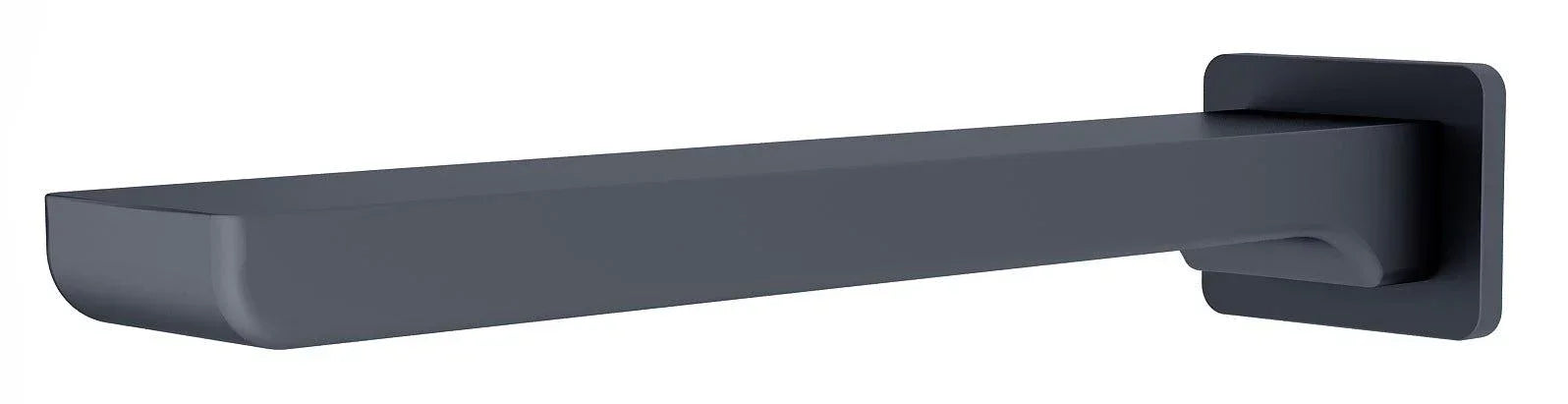 NERO CELIA FIXED BATH SPOUT ONLY MATTE BLACK - Ideal Bathroom CentreNR281303MB