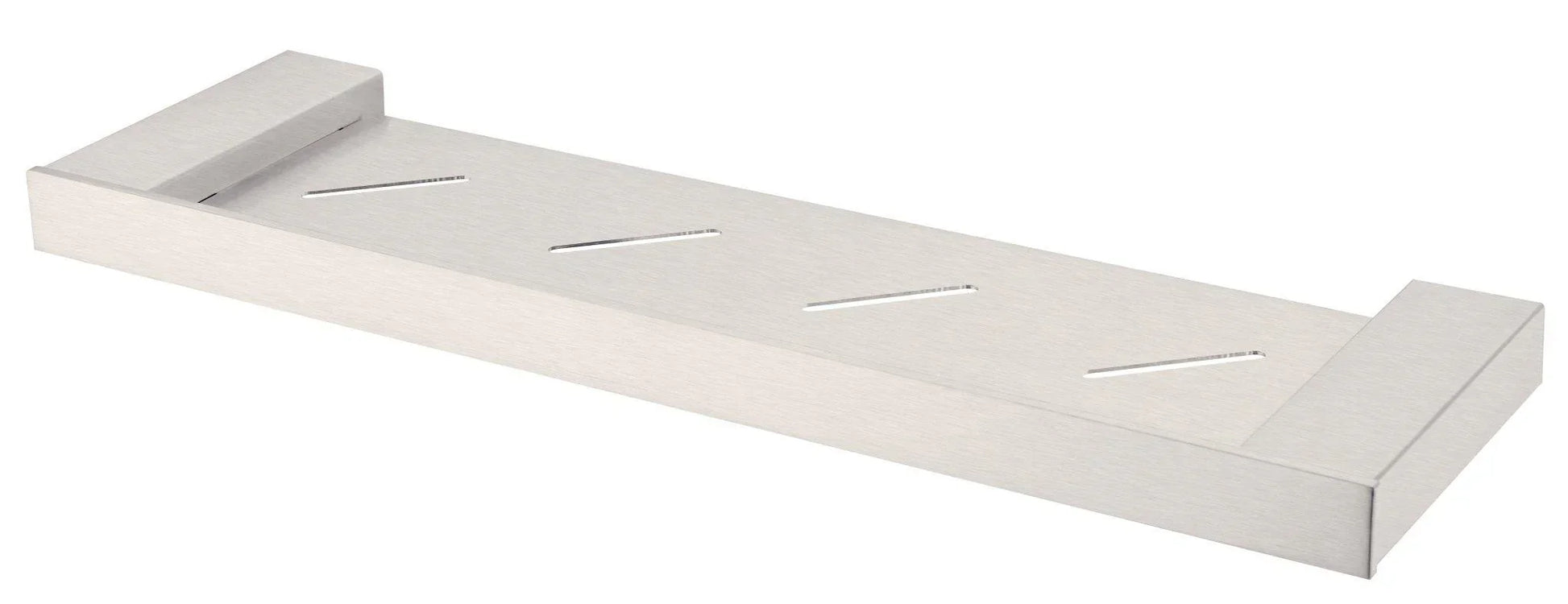 NERO CELIA METAL SHELF BRUSHED NICKEL - Ideal Bathroom CentreNR4687aBN