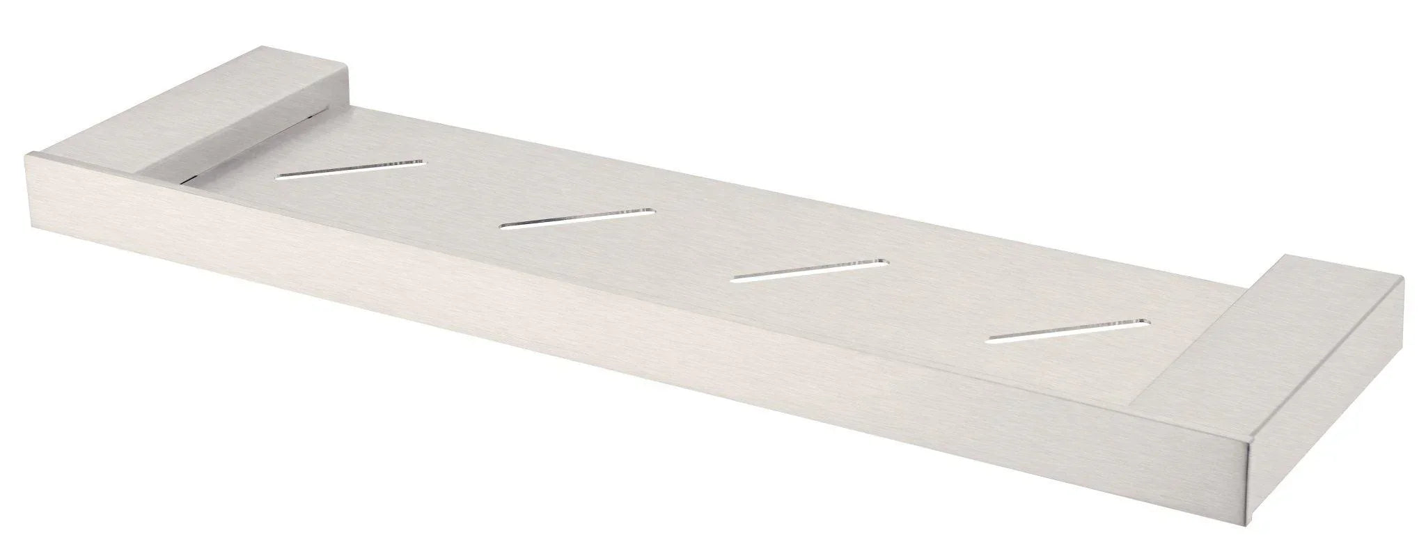 NERO CELIA METAL SHELF BRUSHED NICKEL - Ideal Bathroom CentreNR4687aBN