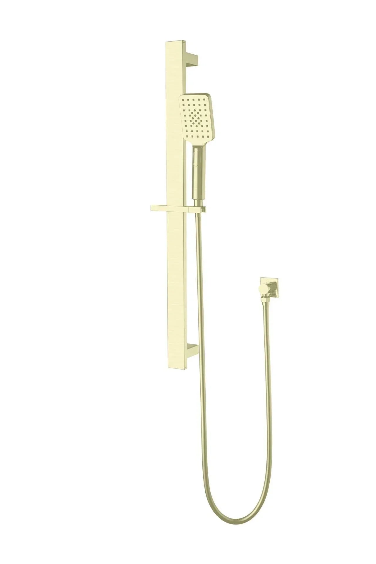 NERO CELIA NEW SHOWER RAIL BRUSHED GOLD - Ideal Bathroom CentreNR316BG
