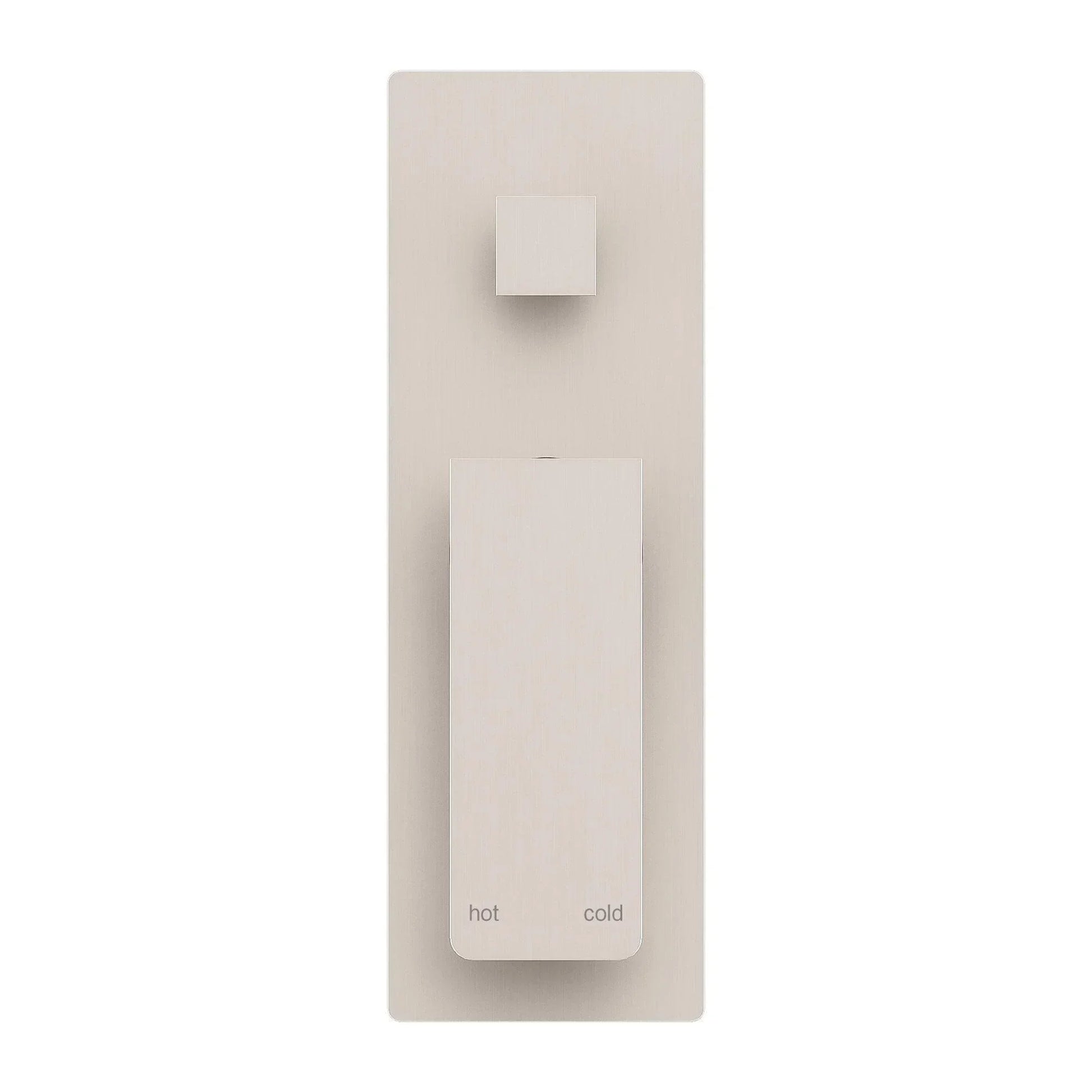 NERO CELIA SHOWER MIXER WITH DIVERTOR BRUSHED NICKEL - Ideal Bathroom CentreNR301509aBN