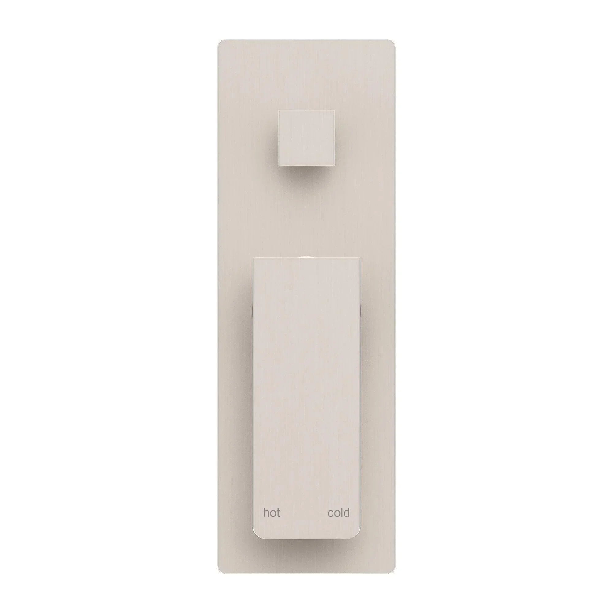 NERO CELIA SHOWER MIXER WITH DIVERTOR BRUSHED NICKEL - Ideal Bathroom CentreNR301509aBN