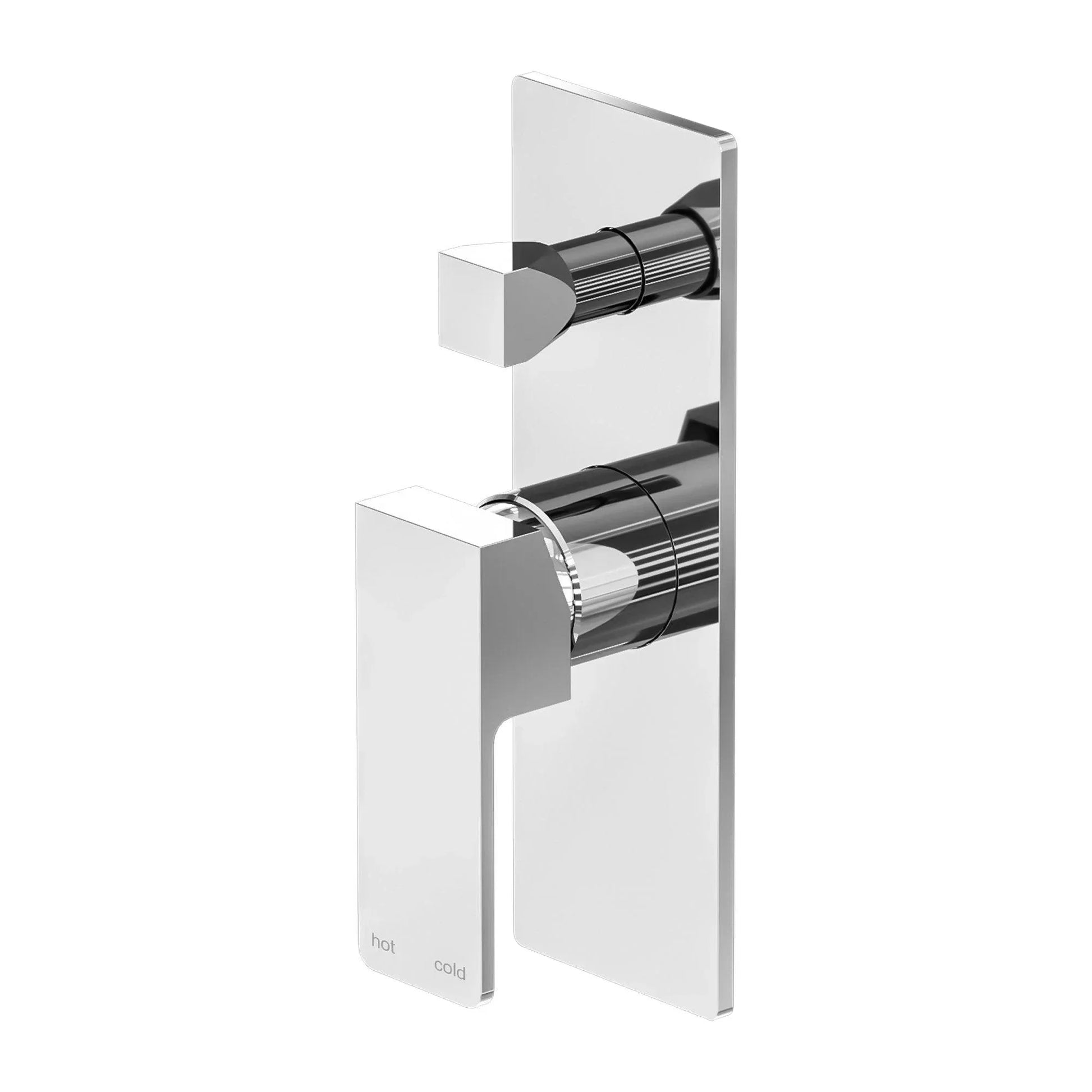 NERO CELIA SHOWER MIXER WITH DIVERTOR CHROME - Ideal Bathroom CentreNR301509aCH