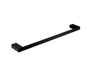 NERO CELIA SINGLE TOWEL RAIL 800MM MATTE BLACK - Ideal Bathroom CentreNR4630MB