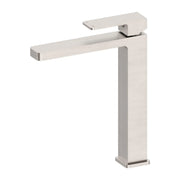 NERO CELIA TALL BASIN MIXER BRUSHED NICKEL - Ideal Bathroom CentreNR301501aBN