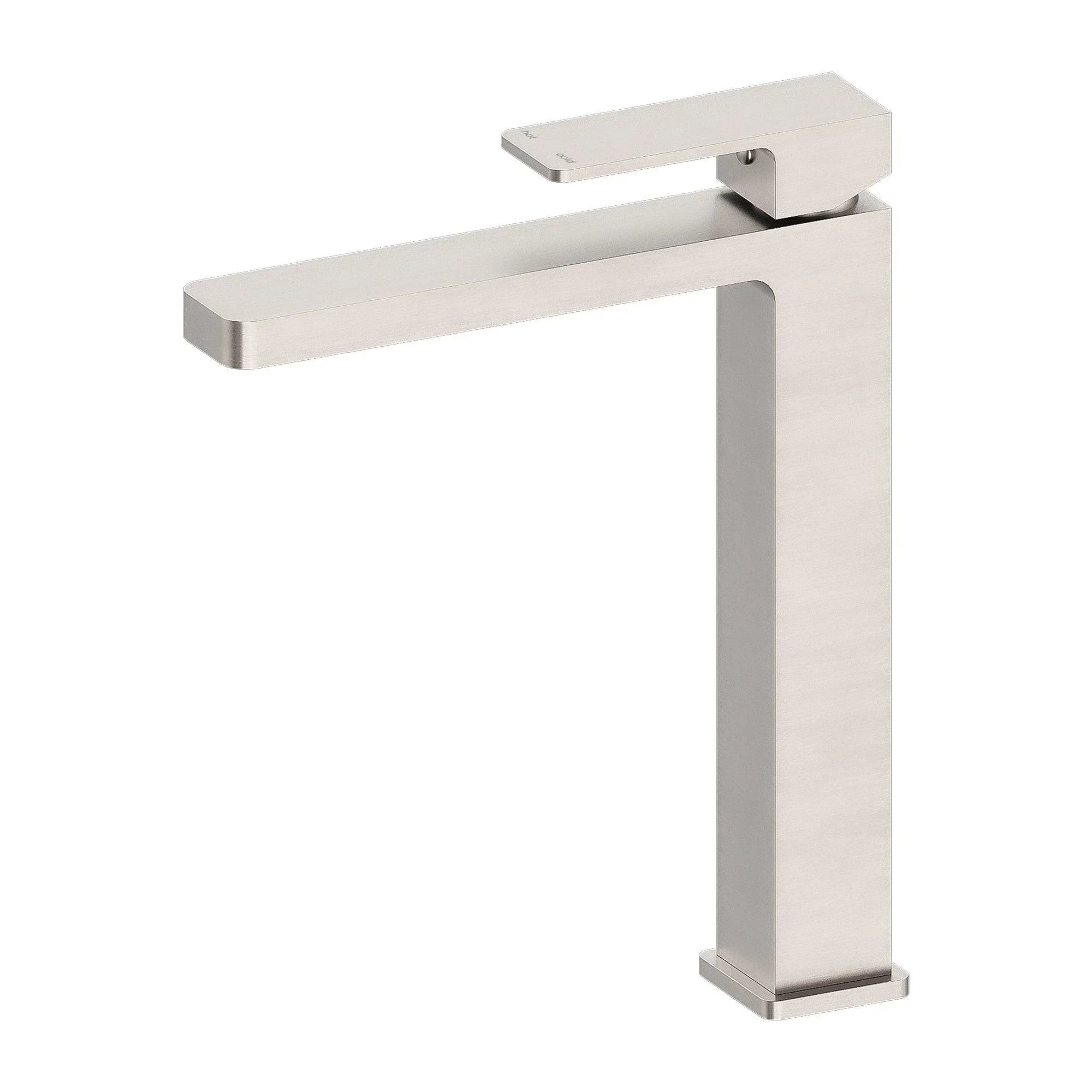 NERO CELIA TALL BASIN MIXER BRUSHED NICKEL - Ideal Bathroom CentreNR301501aBN