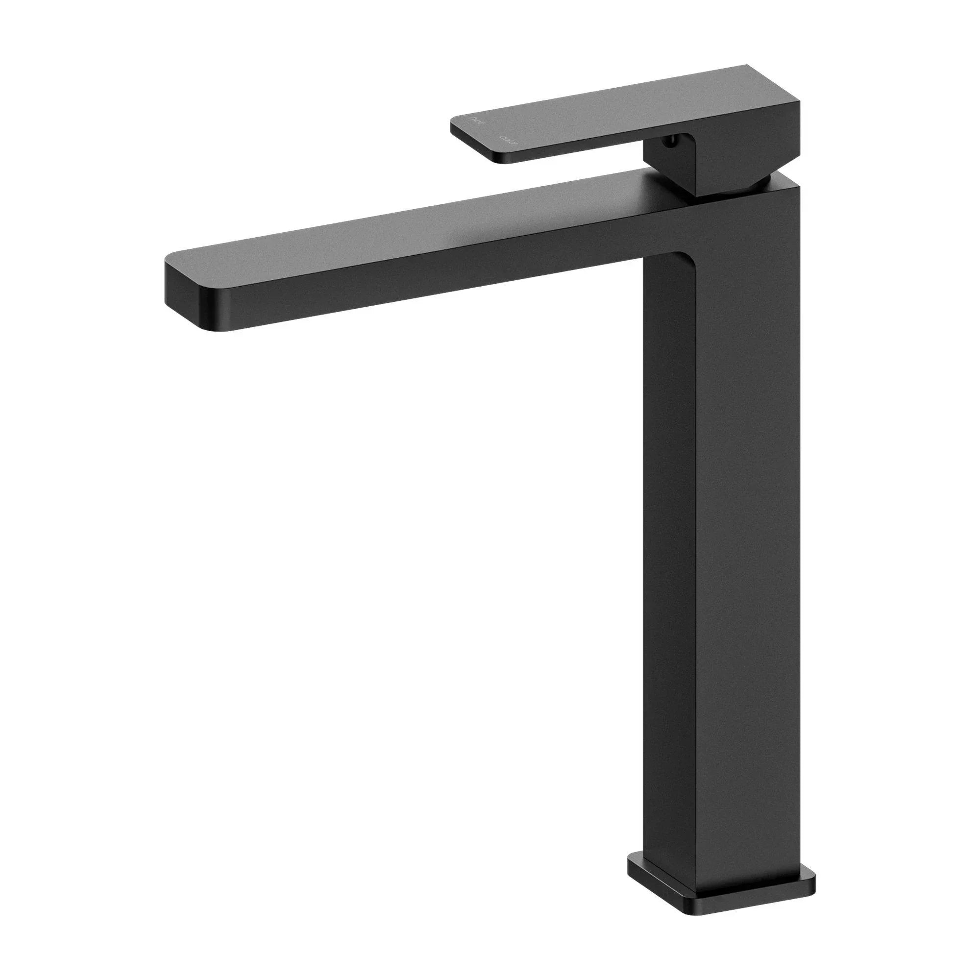 NERO CELIA TALL BASIN MIXER MATTE BLACK - Ideal Bathroom CentreNR301501aMB
