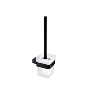 NERO CELIA TOILET BRUSH HOLDER MATTE BLACK - Ideal Bathroom CentreNR4688MB
