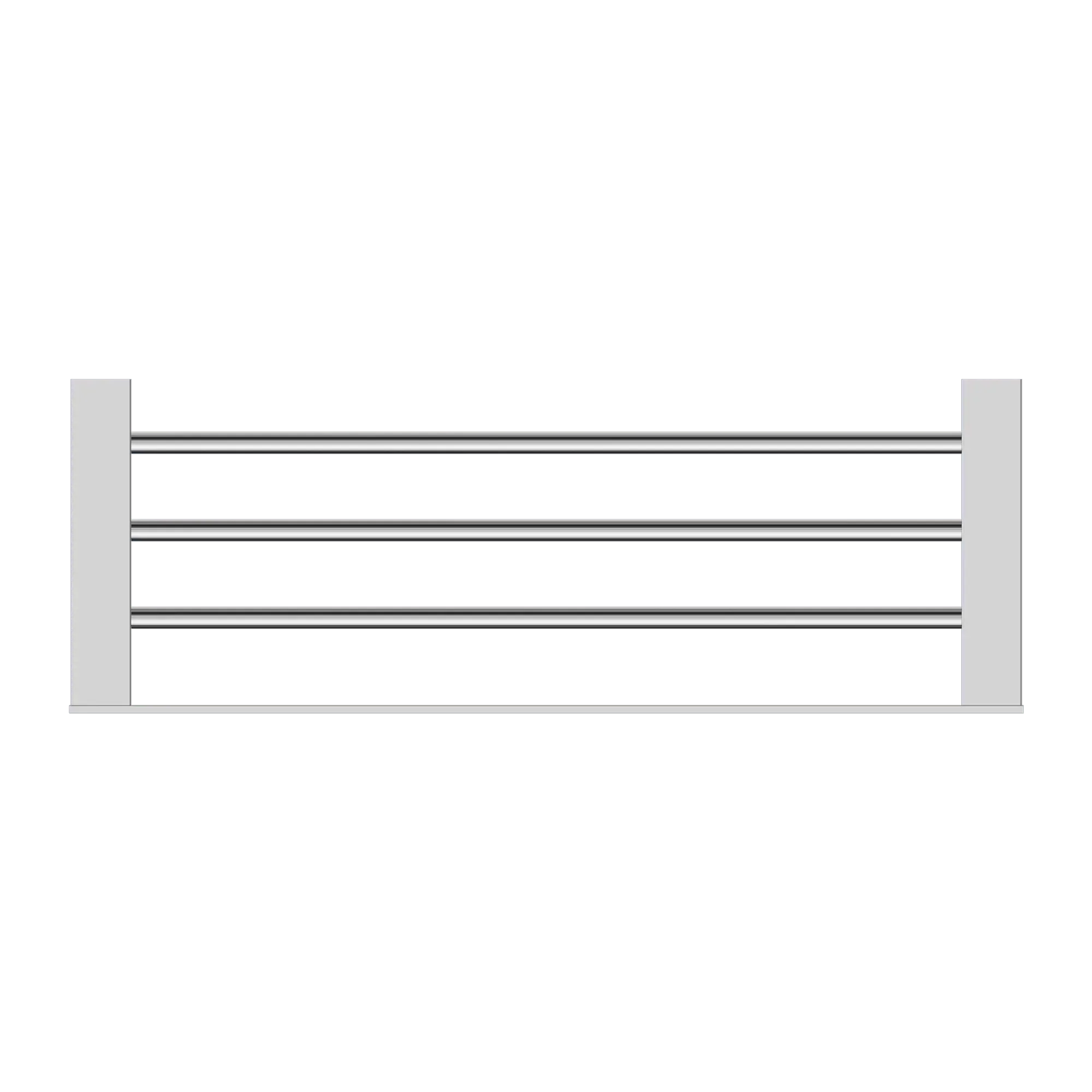 NERO CELIA TOWEL RACK CHROME - Ideal Bathroom CentreNR4689CH