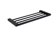 NERO CELIA TOWEL RACK MATTE BLACK - Ideal Bathroom CentreNR4689MB