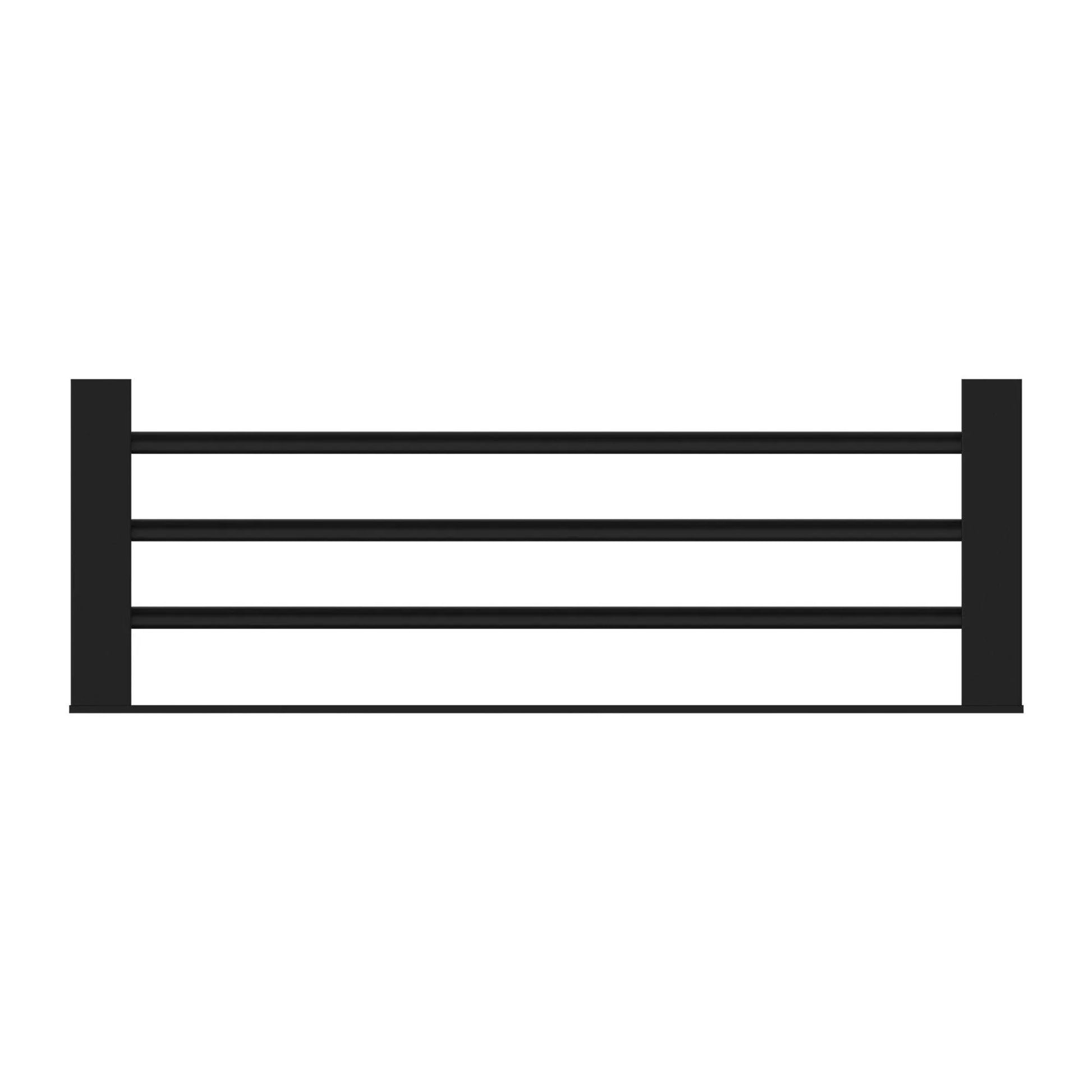 NERO CELIA TOWEL RACK MATTE BLACK - Ideal Bathroom CentreNR4689MB