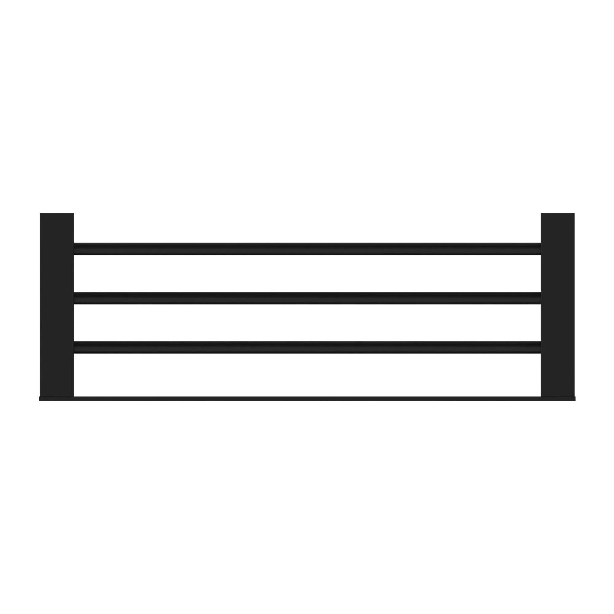 NERO CELIA TOWEL RACK MATTE BLACK - Ideal Bathroom CentreNR4689MB