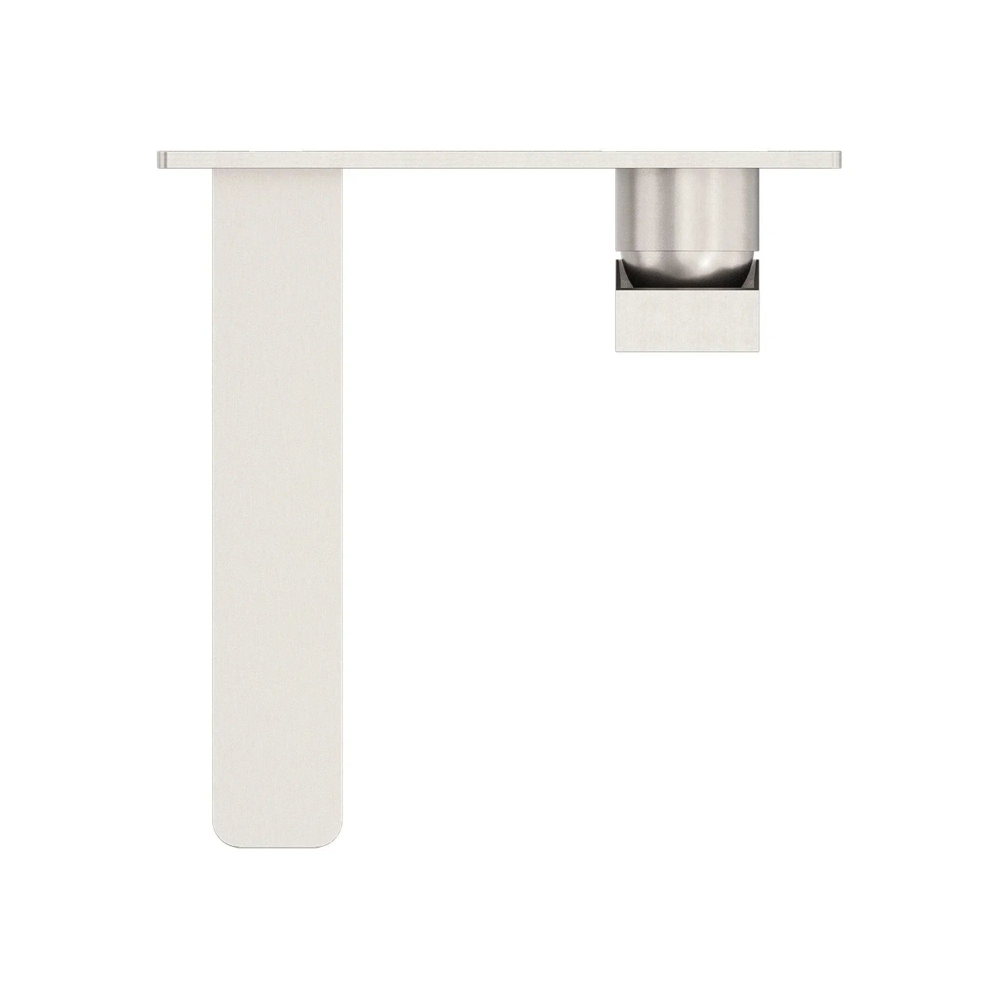 NERO CELIA WALL BASIN/BATH MIXER BRUSHED NICKEL - Ideal Bathroom CentreNR301507aBN